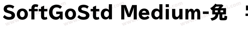 SoftGoStd Medium字体转换